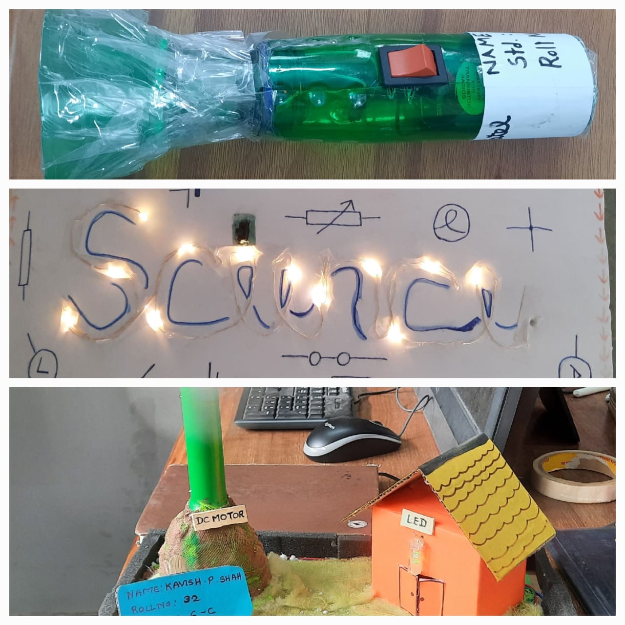 Science Projects on Simple Circuit done by Grade 6 Students