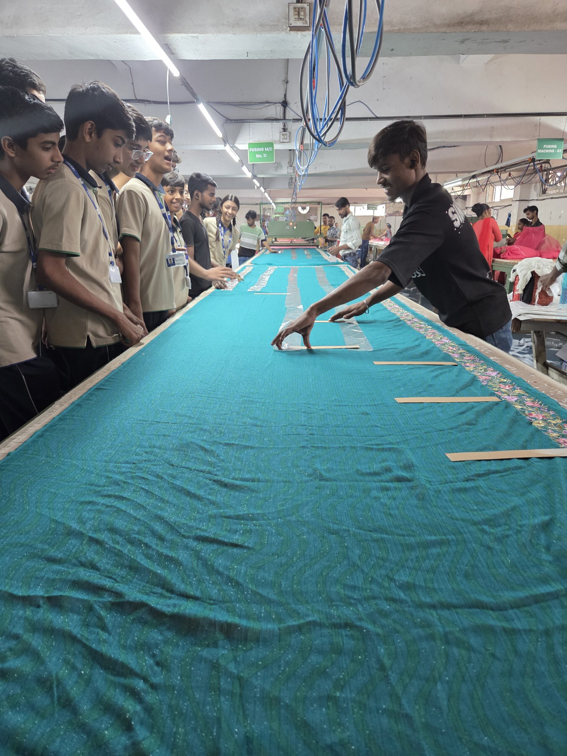 Field Trip to Laxmipati Textile-Grade IX